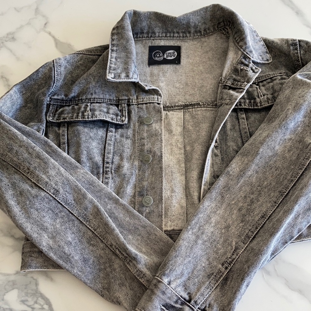 Cheap Monday cropped jean jacket